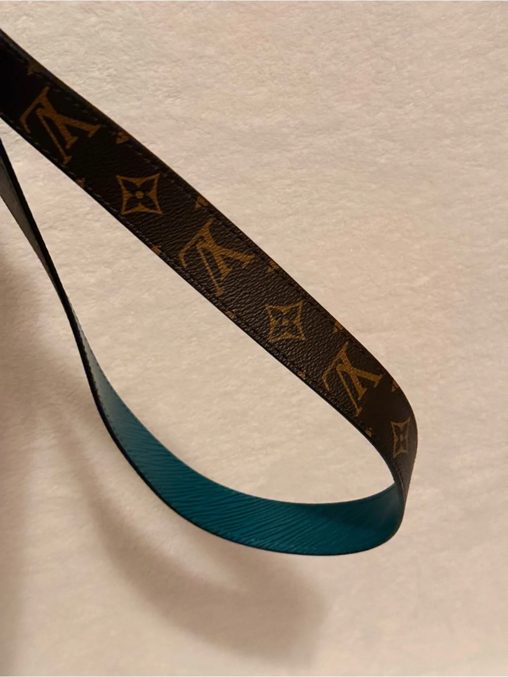 Louis Vuitton Spring Street PM Handbag (Blue Indien) FK5109